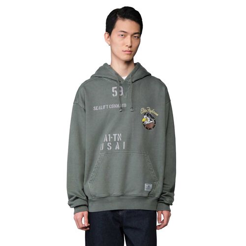 Alpha Industries Essential Hoodie Relaxed Fit Sweatshirt (Elite)